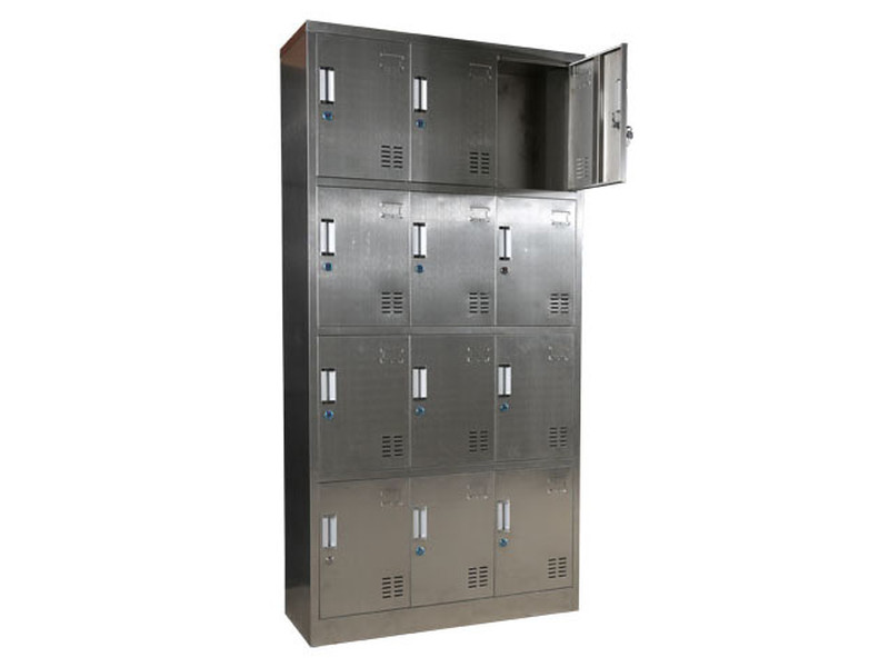 克拉瑪依12門不銹鋼衣柜