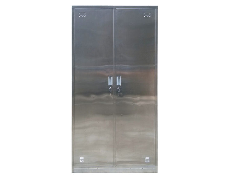 不銹鋼二門更衣柜