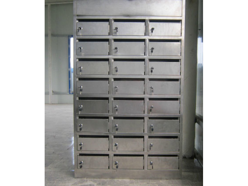 海西24門不銹鋼信報箱