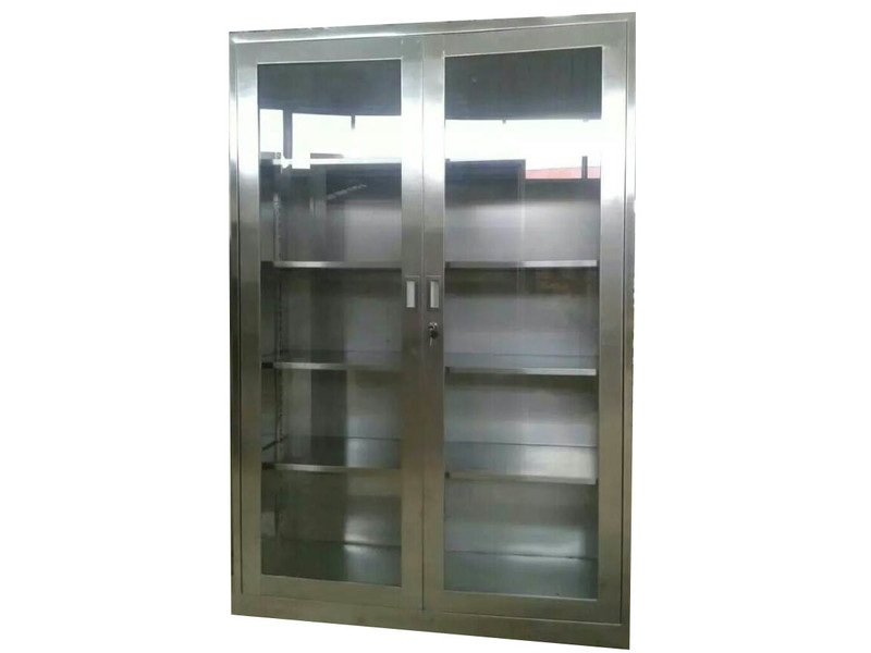 海西寬玻門不銹鋼器械柜