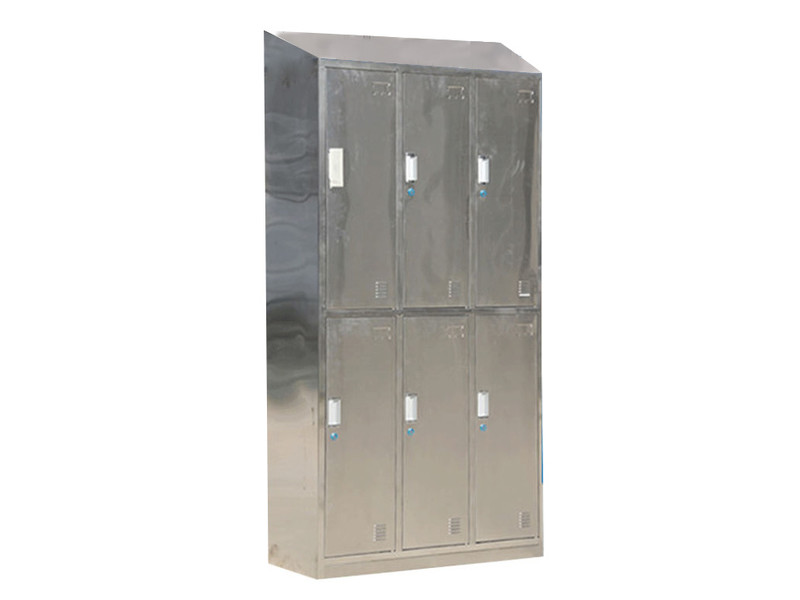 福州六門不銹鋼斜頂衣柜