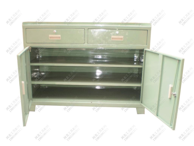 廣安雙屜雙門雙層工具柜
