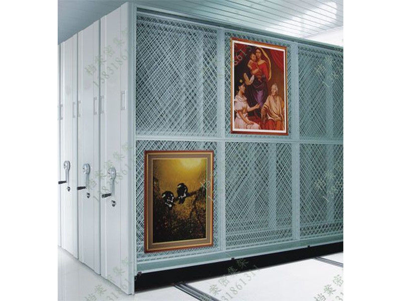 長治網(wǎng)片式油畫密集架