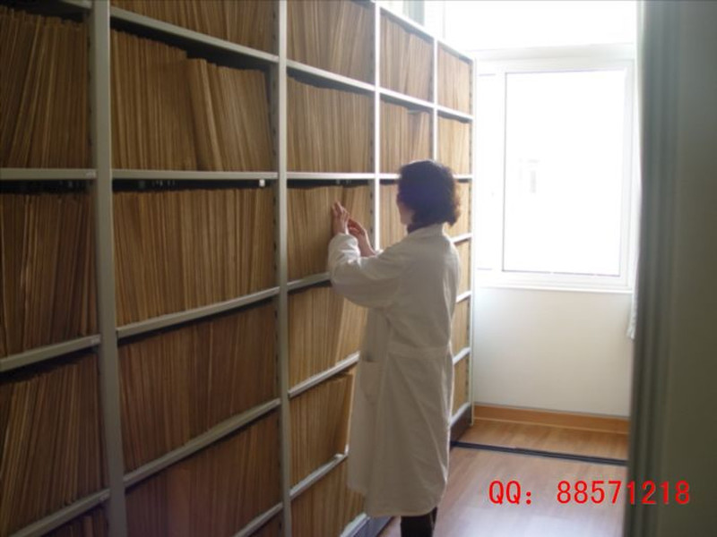 移動密集病歷檔案架