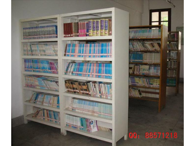 鋼制六層單面書柜