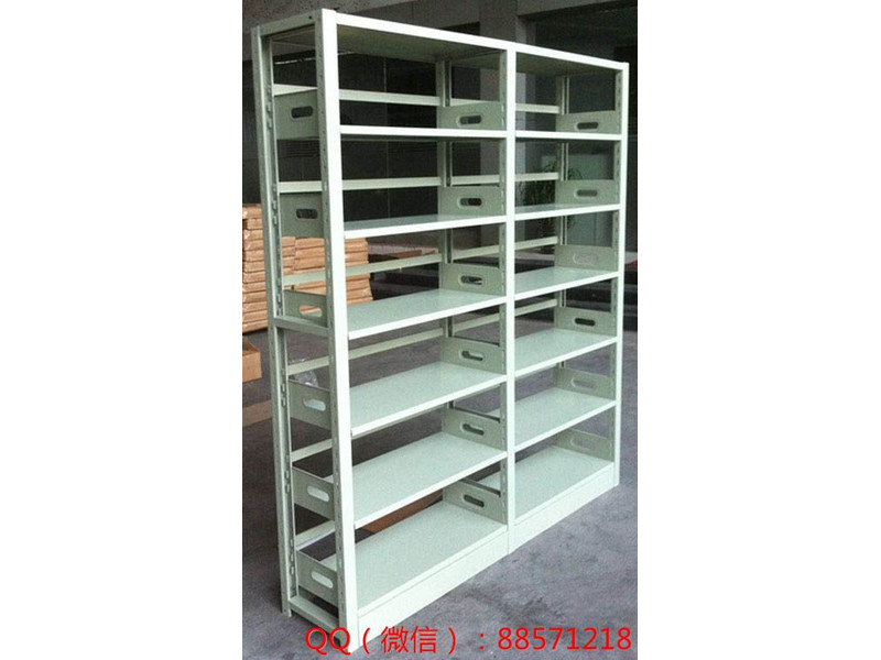 雙節六層單面書架